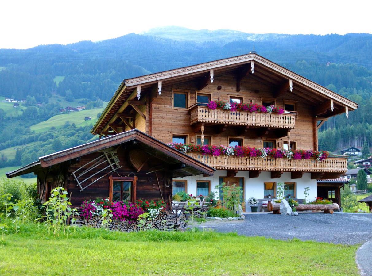 Ferienwohnung Lerchenhof Wald im Pinzgau Exterior foto