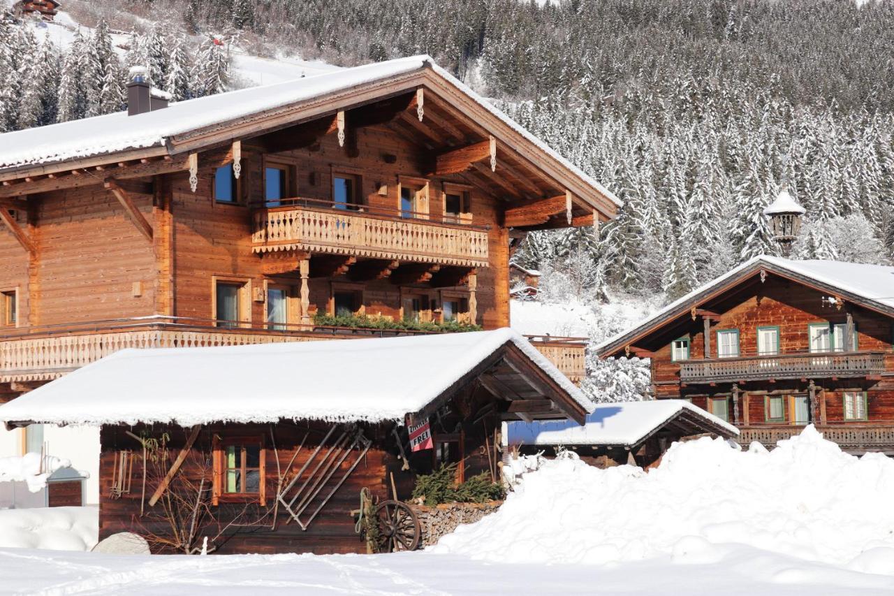 Ferienwohnung Lerchenhof Wald im Pinzgau Exterior foto